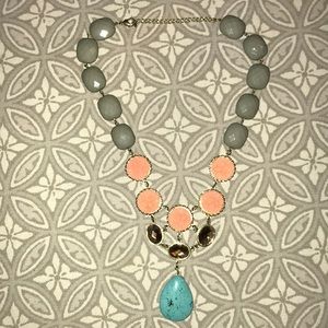 Multi stone necklace
